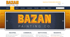 Desktop Screenshot of bazanpainting.com